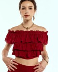 SIXDO Woven Flared Dress 2 Pieces